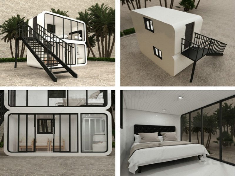 Multi-functional Modular Capsule Suites with natural light suppliers
