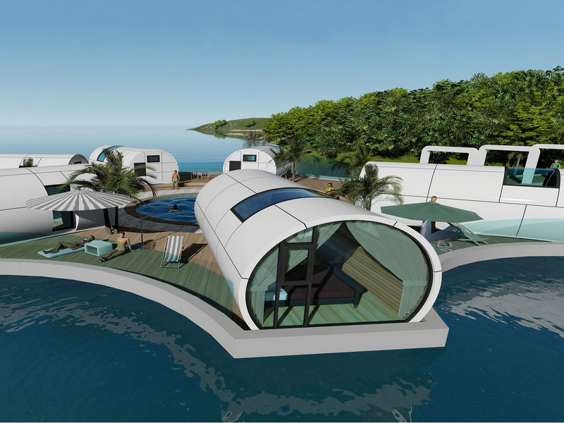 State-of-the-art Smart Home Capsules portfolios for Hawaiian tropics in Finland