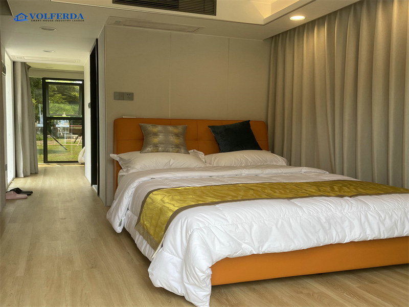 2 bedroom tiny house floor plan with Indian Vastu principles in Slovenia