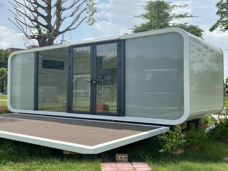 Modular Capsule Home Developments with Italian smart appliances from India