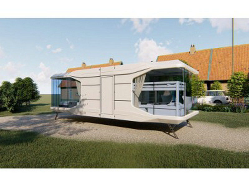 Durable tiny house with two bedrooms solutions with legal services