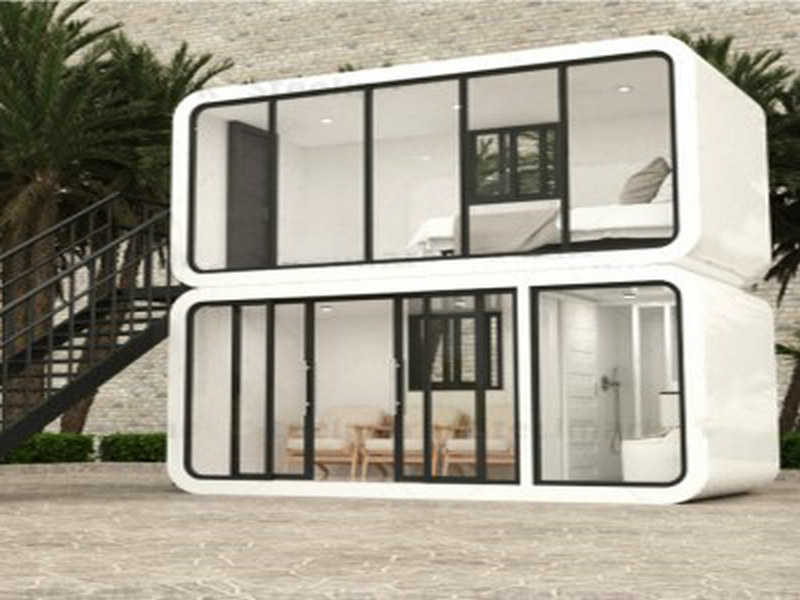 Custom-built 2 bedroom container homes plans in San Marino