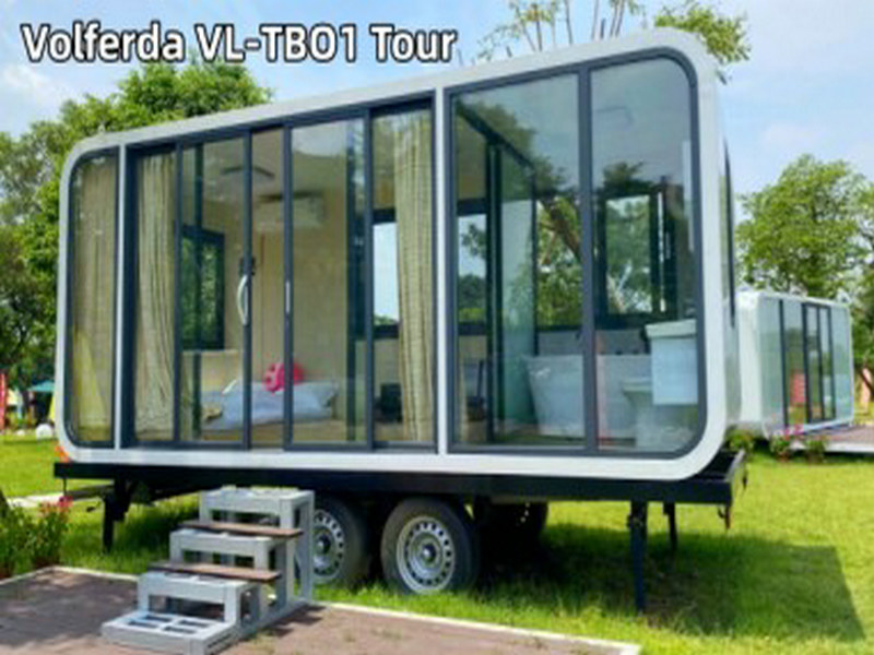 Tiny Mobile Capsule Homes categories for remote workers from Austria