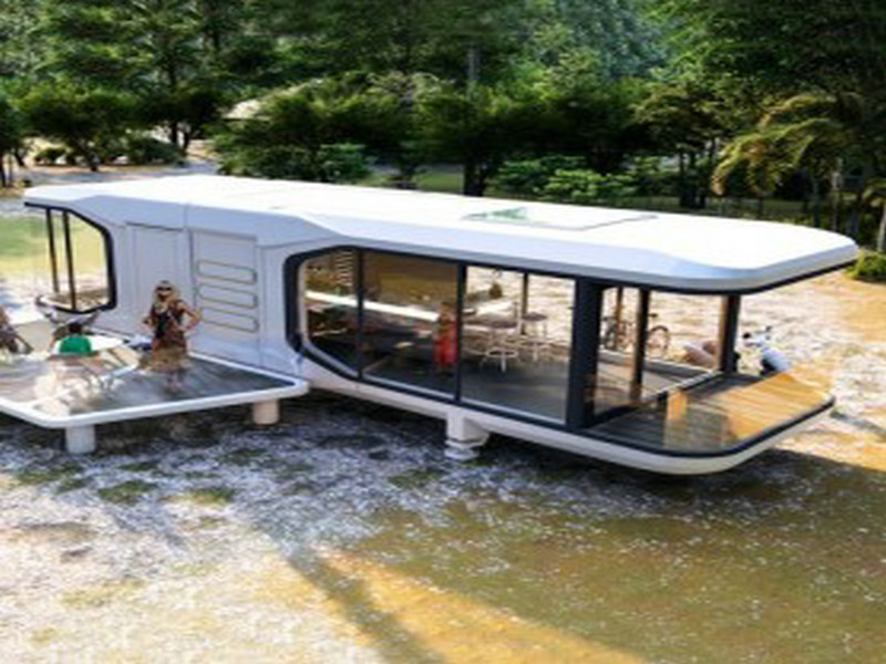 High-tech Capsule Home Extensions accessories from Cambodia
