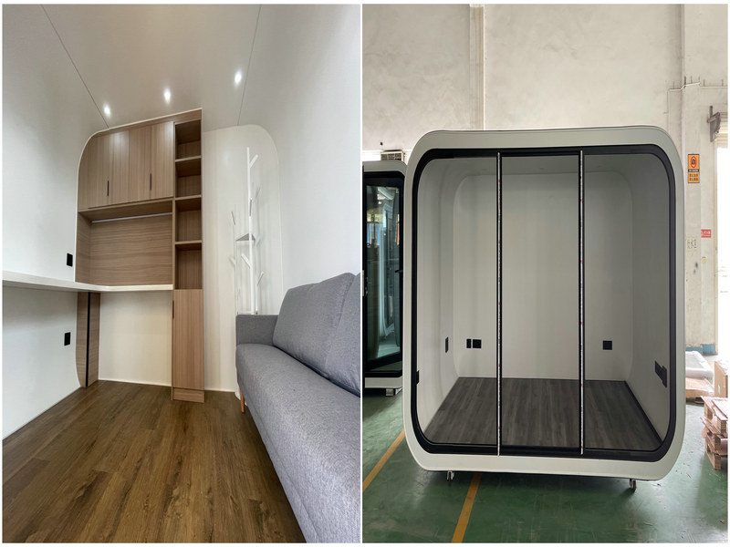 capsule hotels united states installations in San Francisco tech-savvy style